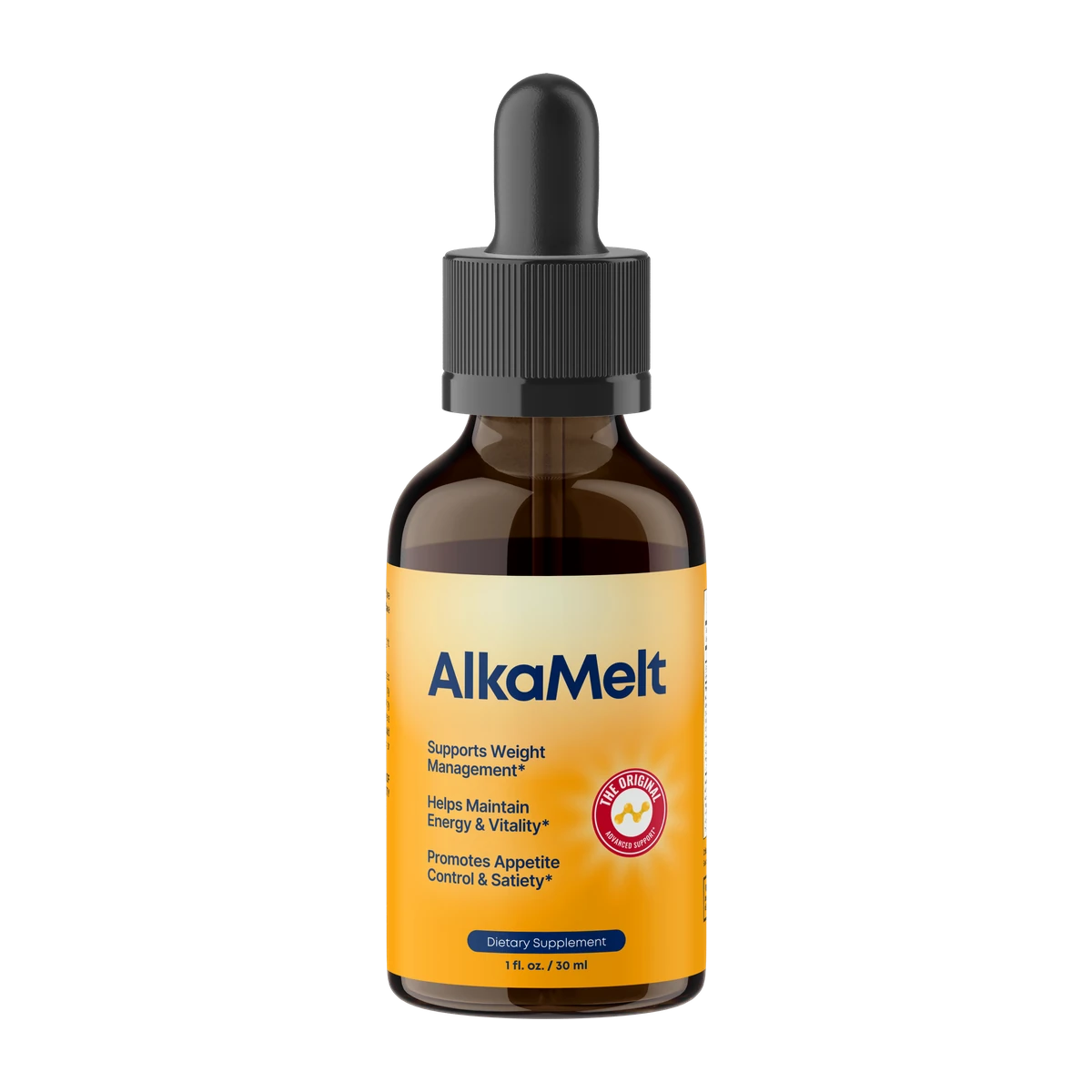 AlkaMelt single bottle, 30ml liquid dropper